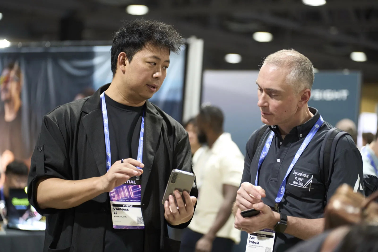 The KiWear stand at AWE 2026